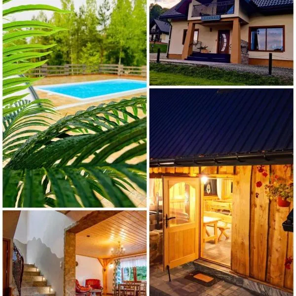 Osada Modrzewiowe Wzgórze - Podgrzewany Basen Zewnętrzny, Bieszczady, Wańkowa, Solina, Polańczyk, hotel in Ustrzyki Dolne