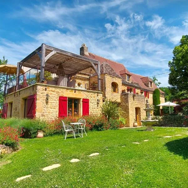 Gîte Les Pierres Blondes, hotel in Groléjac