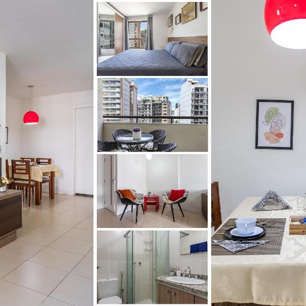 Suite, 2quartos, cozinha completa, varandão, 2 vagas de garagem