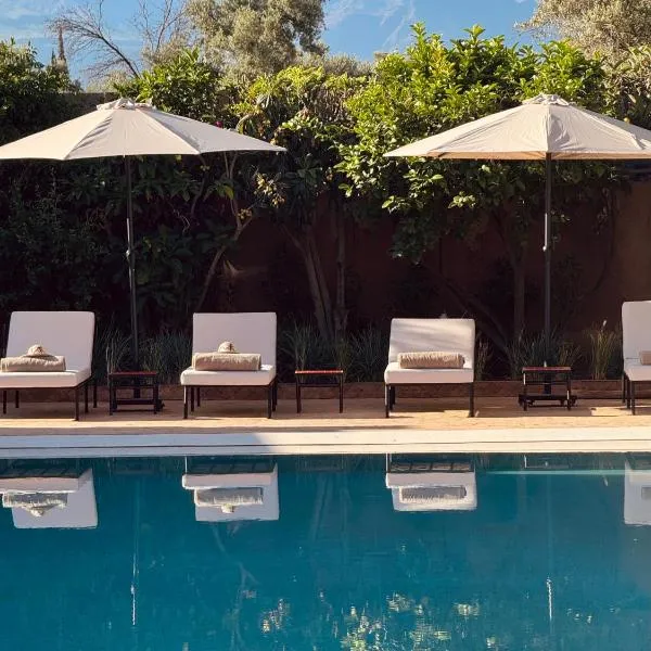 Le mas de l'Ourika, maison d'hôtes, hotel a Aït Zat
