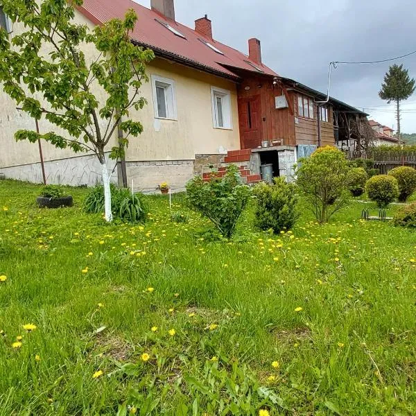 Tygiel Krzywa, Beskid Niski, hotel u gradu 'Krzywa'