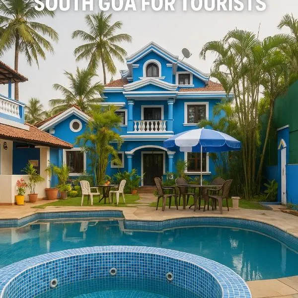 5 Bedroom Villa with private pool, Goa Garden Resort, South Goa, hotel em Colvá