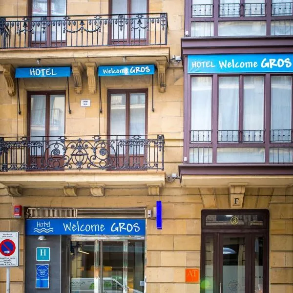 Welcome Gros Hotel: San Sebastián'da bir otel
