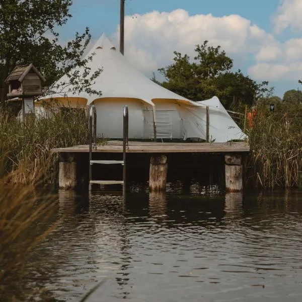 Moat Island Glamping、ノリッジのホテル