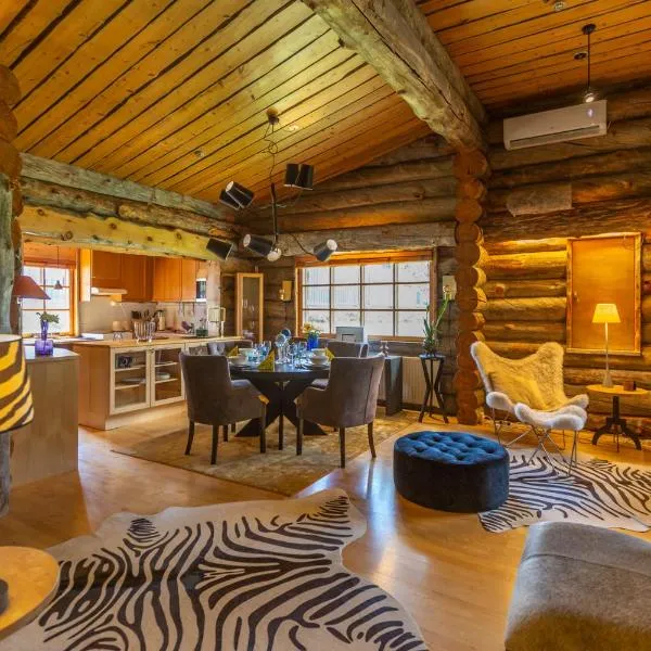 Kuukkeli Log Houses Teerenpesä - Premium Suite A48, hotell Saariselkäs