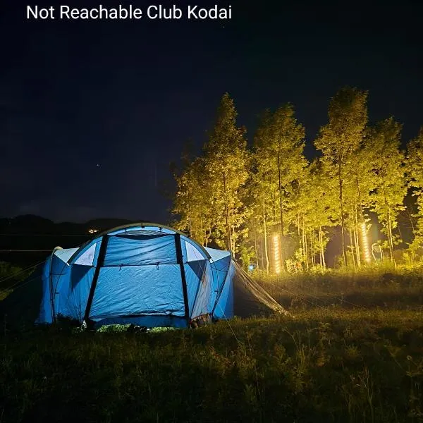 Not Reachable Club Camping, hotel v destinaci Kodaikānāl