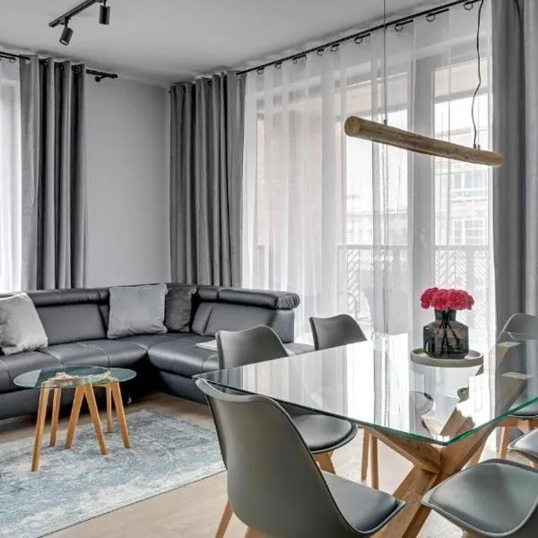 Premium Apartment Mustang with Parking by Lion Apartments, hotell Gdańskis