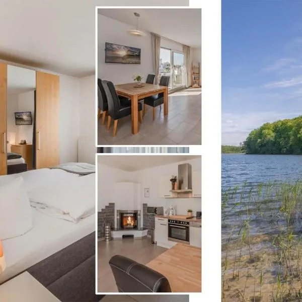 Villen am See - Villa Petra Whg Ahlbeck, Hotel in Korswandt