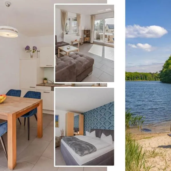Villen am See - Villa Petra Whg Bansin, Hotel in Korswandt