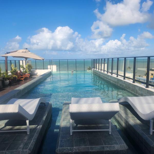 Flat João Pessoa Frente Mar - Banheira - Jacuzzi Privativa - Foto 4