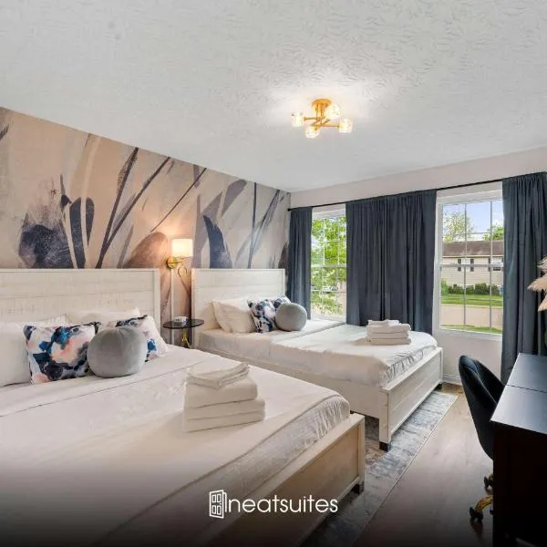 2 BR 1 & half Bath Retreat, Sleeps 7, only 3 Miles to Ark!, hotel a Williamstown