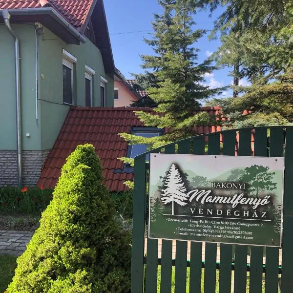 Bakonyi Mamutfenyő Vendégház, hotel v destinaci Tés
