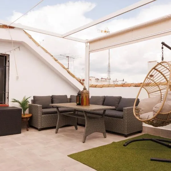 El ático de Osario 5 con terraza - Great location, hotel in Córdoba