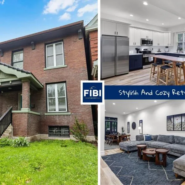 Hartford 5BR Family Home with Games BBQ Grill and Firepit, hotel in Saint Louis