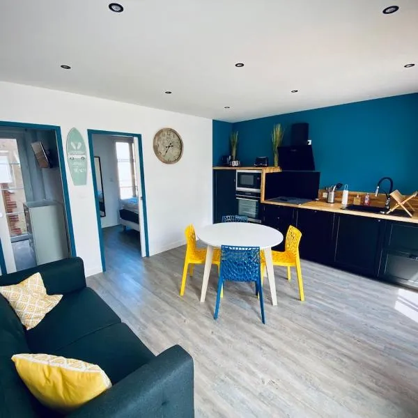 Au Bords des Embruns 4 personnes, hotel v destinaci Grandcamp-Maisy