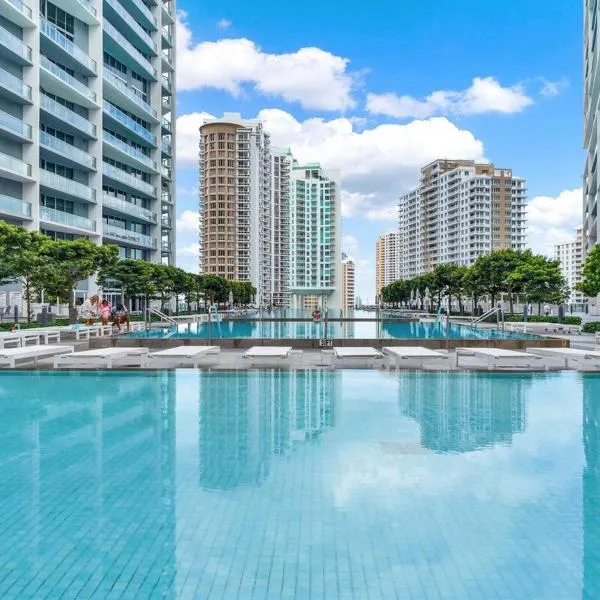 Luxurious 5-STAR condo at the ICON Brickell, hotel in Miami