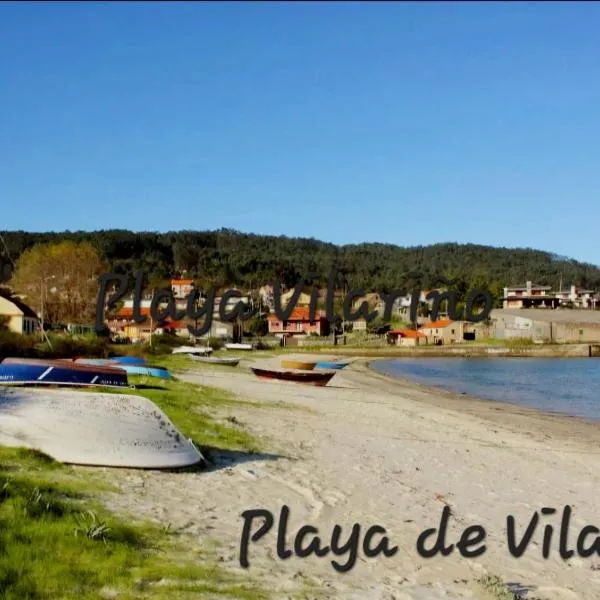 Da Cañota, Hío-Aldán 200 m playa, hotel v destinaci Aldán