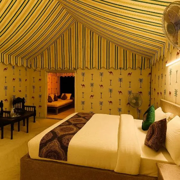 Jaisalmer Sand Dunes Luxury Camp And Resort, hotel v destinaci Džaisalmér
