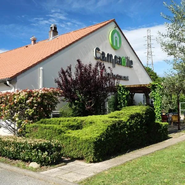 Campanile Montélimar Nord - A7 sortie 17 – hotel w mieście Les Tourrettes