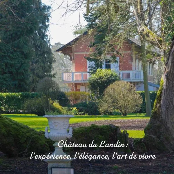 Château du Landin - Bains nordiques, hotel v destinaci Le Landin