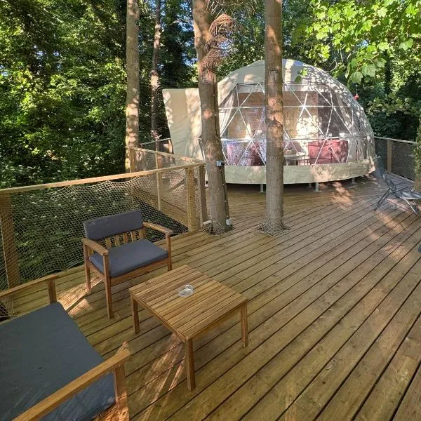 Bulle au Fil de l'eau, hotel em Romilly-sur-Andelle