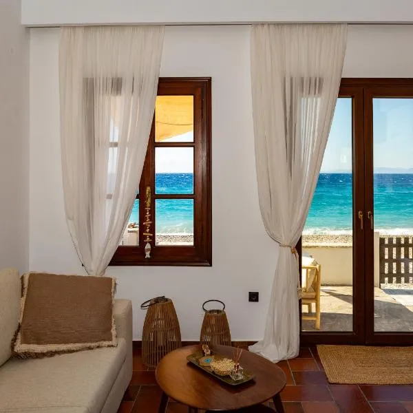 Aeolia Seaside Residence in Kokkari、コッカリのホテル