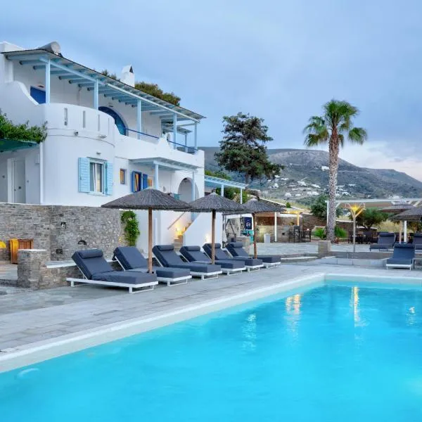 Pyrgaki Hotel: Parikia şehrinde bir otel