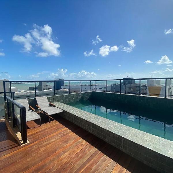 Flat a 150m da praia do Bessa