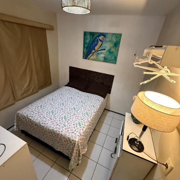 Apartamento mobiliado com dois quartos para locação fixo e mensal