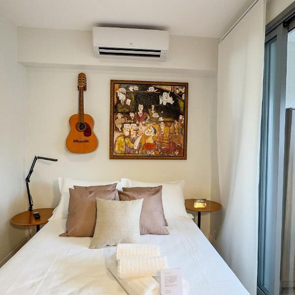 Seu lar na Vila Mada, studio acolhedor com metrô! - Foto 2