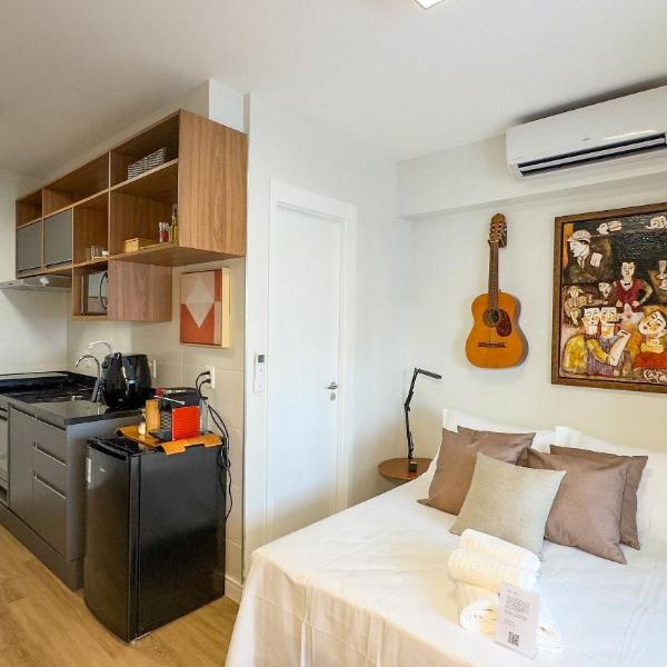 Seu lar na Vila Mada, studio acolhedor com metrô! - Foto 5
