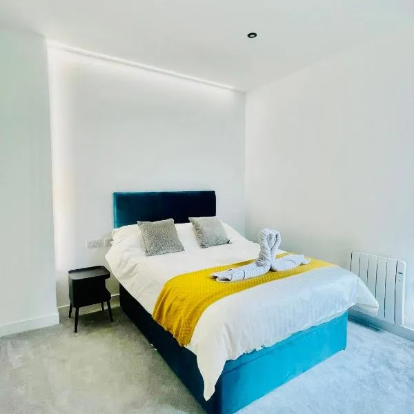 Brand-New Modern 2 Bed Room Apart ment With FREE Parking, hotel in Plymouth