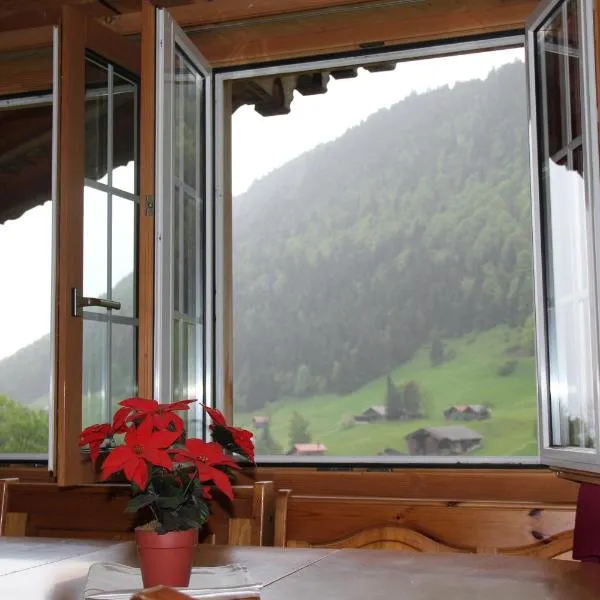 The Saxeten alps, hotell sihtkohas Arni Alp