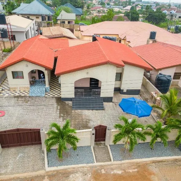 Capricorn Heights BnB 2 bedrooms Apartment at Kwabenya, Accra, Balloon Gate, hotel in Kwabenya