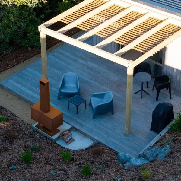 Old Beach Pods, Tutere: Waikanae şehrinde bir otel