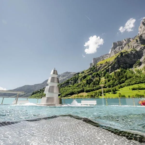 Hotel Alfa Superieur - Leukerbad-Therme, готель у Лейкербаді