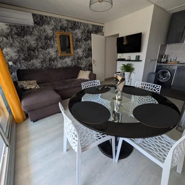 Appartement au pied de la plage - Saint cyprien, hotel en Saint-Cyprien