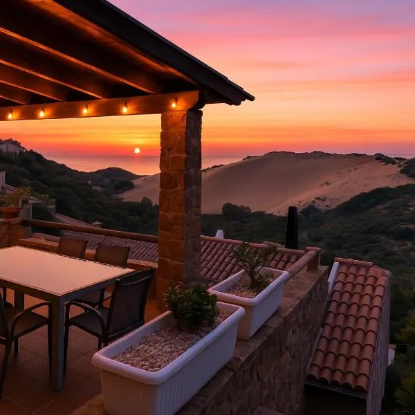 Casa vacanze Sardegna, Torre dei Corsari Costa Verde, hotel Torre Dei Corsariban