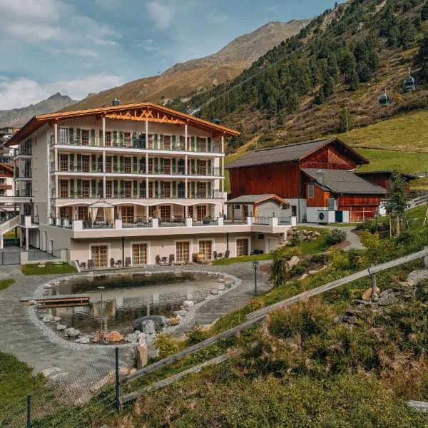 Hotel Grünerhof, hotel v Obergurgli