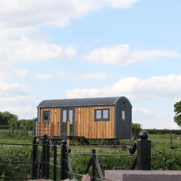 Long Meadow Shepherd Hut - Brecon Beacons, LD3 7TD, готель у місті Tal-y-llyn