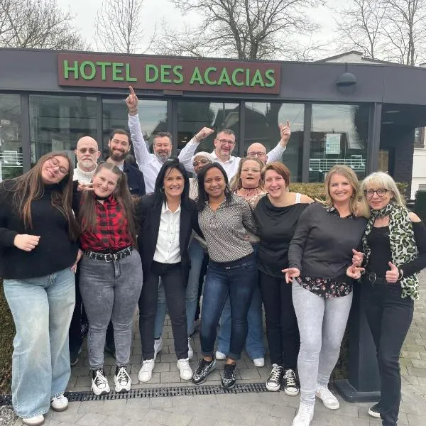 Logis Hôtel Restaurant Des Acacias Lille Neuville en Ferrain, hotel v destinaci Neuville-en-Ferrain