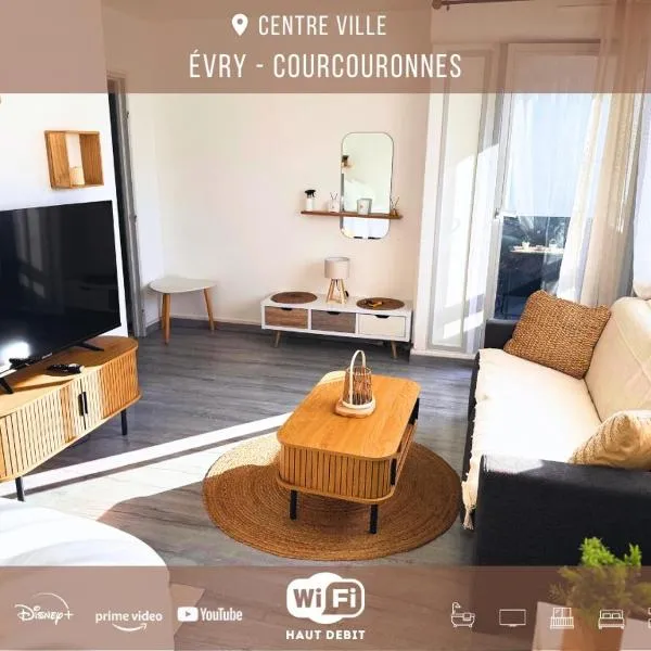 Studio Cosy Au Centre d'Evry – hotel w mieście Courcouronnes