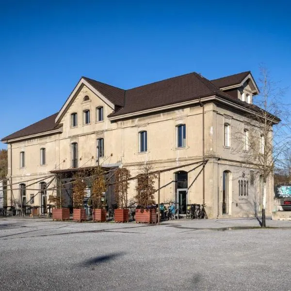 Aare Lodge Attisholz Self Check-in, hotel v mestu Luterbach