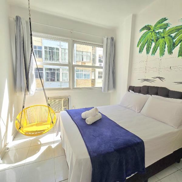 Qto e Sala, Smart TV, Wi-Fi, Ar-Cond, Praia de Copacabana
