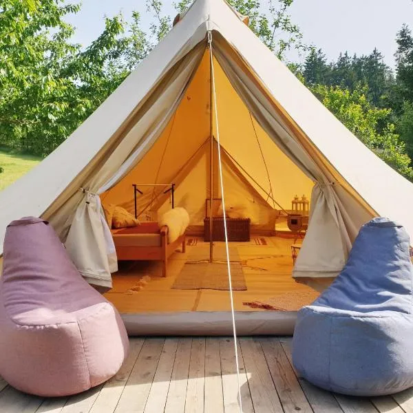 Die Alm in Schöllbüchl - Zelt, hotel em Schöllbüchl