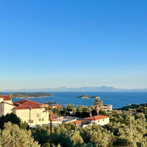 Golden Sunset Villa Skiathos, hotel in Skiathos Town
