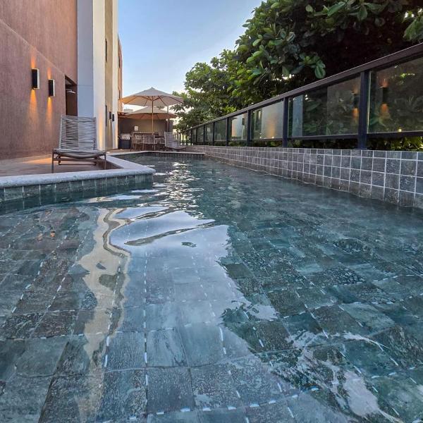 VDP204 - Flat 100m da praia - piscina e sauna tecnológico By Oasis Ferias - Foto 4