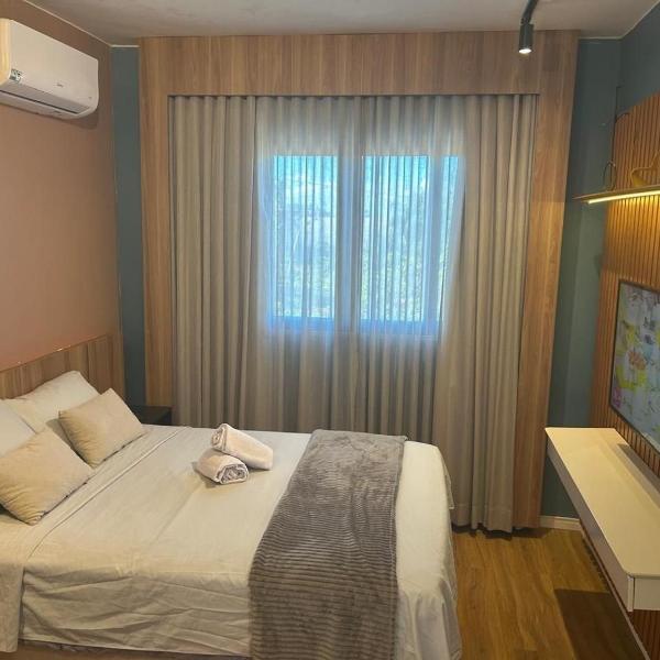 Studio novissimo com vista para o parque - Foto 2