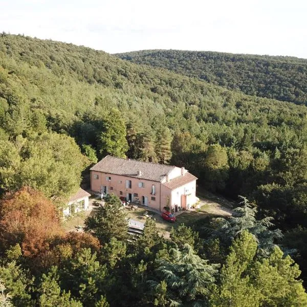 Podere Pietraporciana - Rifugio escursionistico, hotel v destinaci Castiglioncello del Trinoro