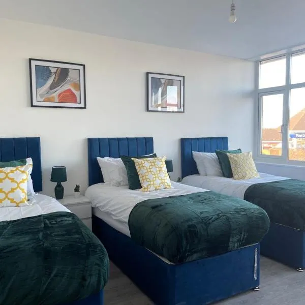 1 Bedroom Apartment - Flitwick - Contractor Friendly - Tourist Ready - Full Kitchen - WiFi - Smart TV - Sofa Bed - FREE Parking - Ideal for Short or Long Stays, hotel v destinaci Flitwick